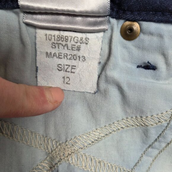 NYDJ Marilyn Straight Jeans Womens 12 Lift Tuck Sure Stretch Mid Rise - Picture 12 of 12